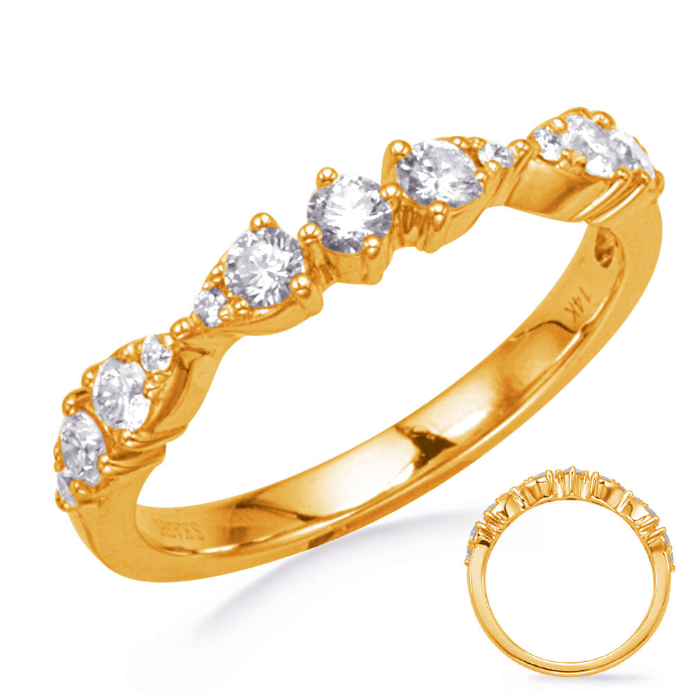 Yellow Gold Diamond Wedding Band