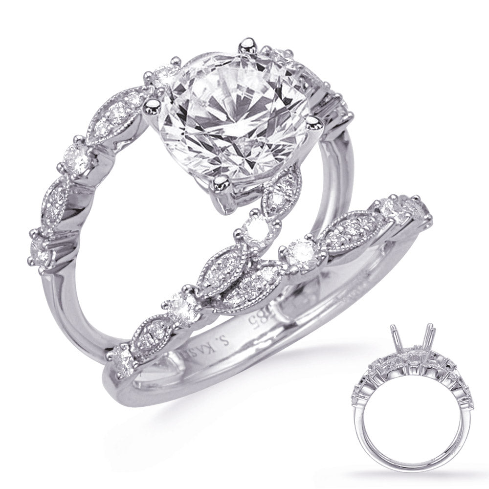 White Gold Engagement Ring