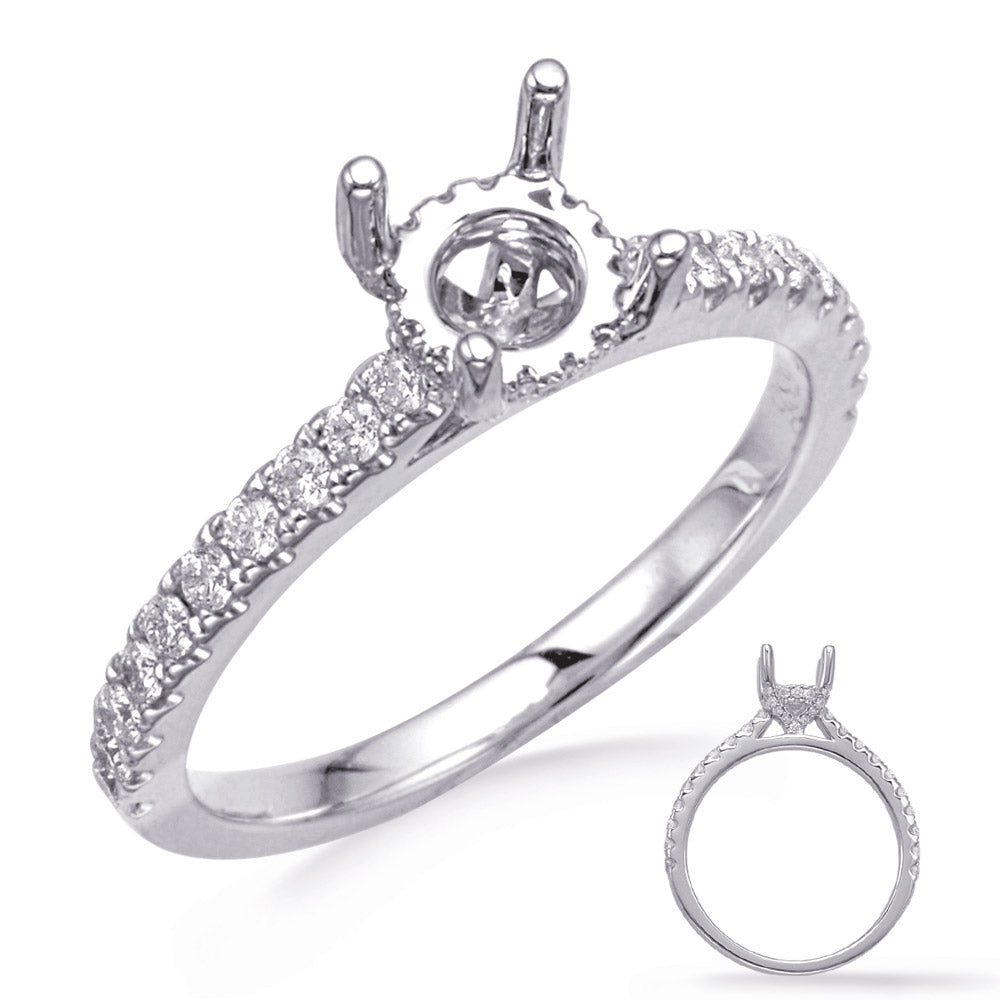 White Gold Engagement Ring