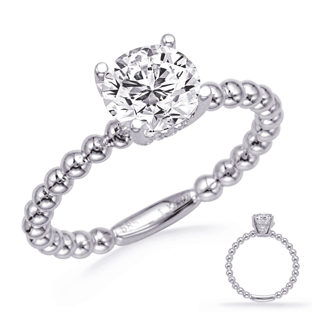 White Gold Engagement Ring