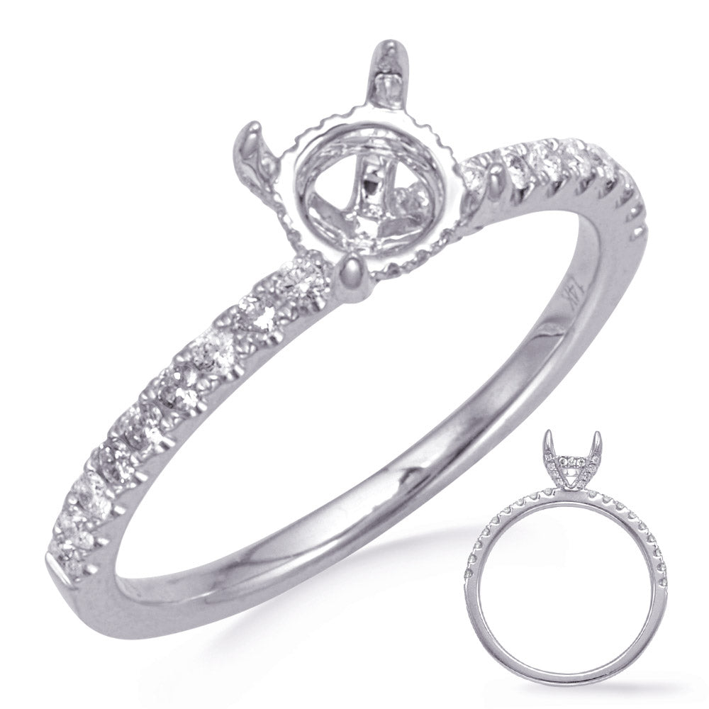 White Gold Engagement Ring