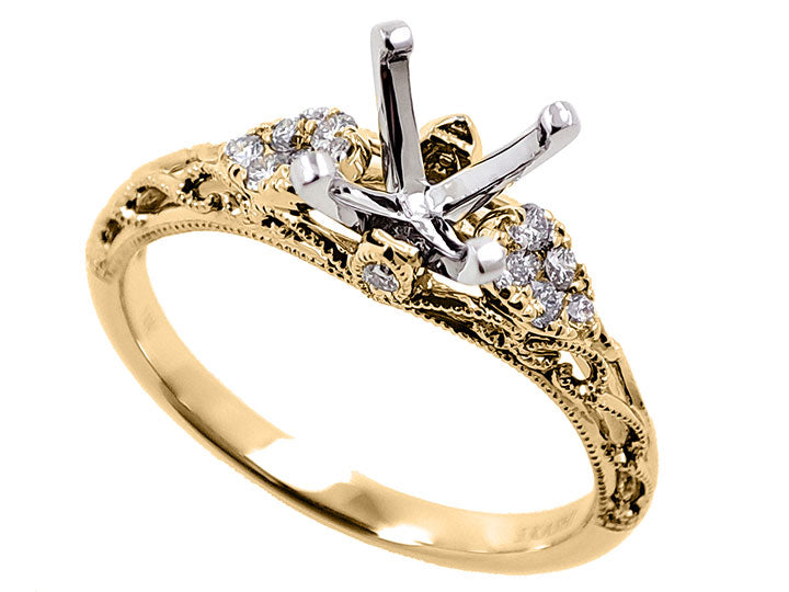 Yellow Gold Engagement Ring