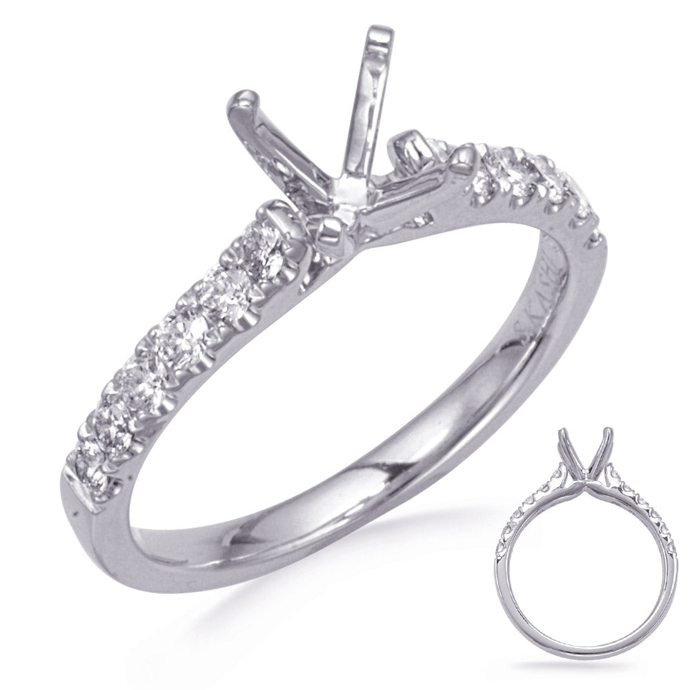 White Gold Engagement Ring