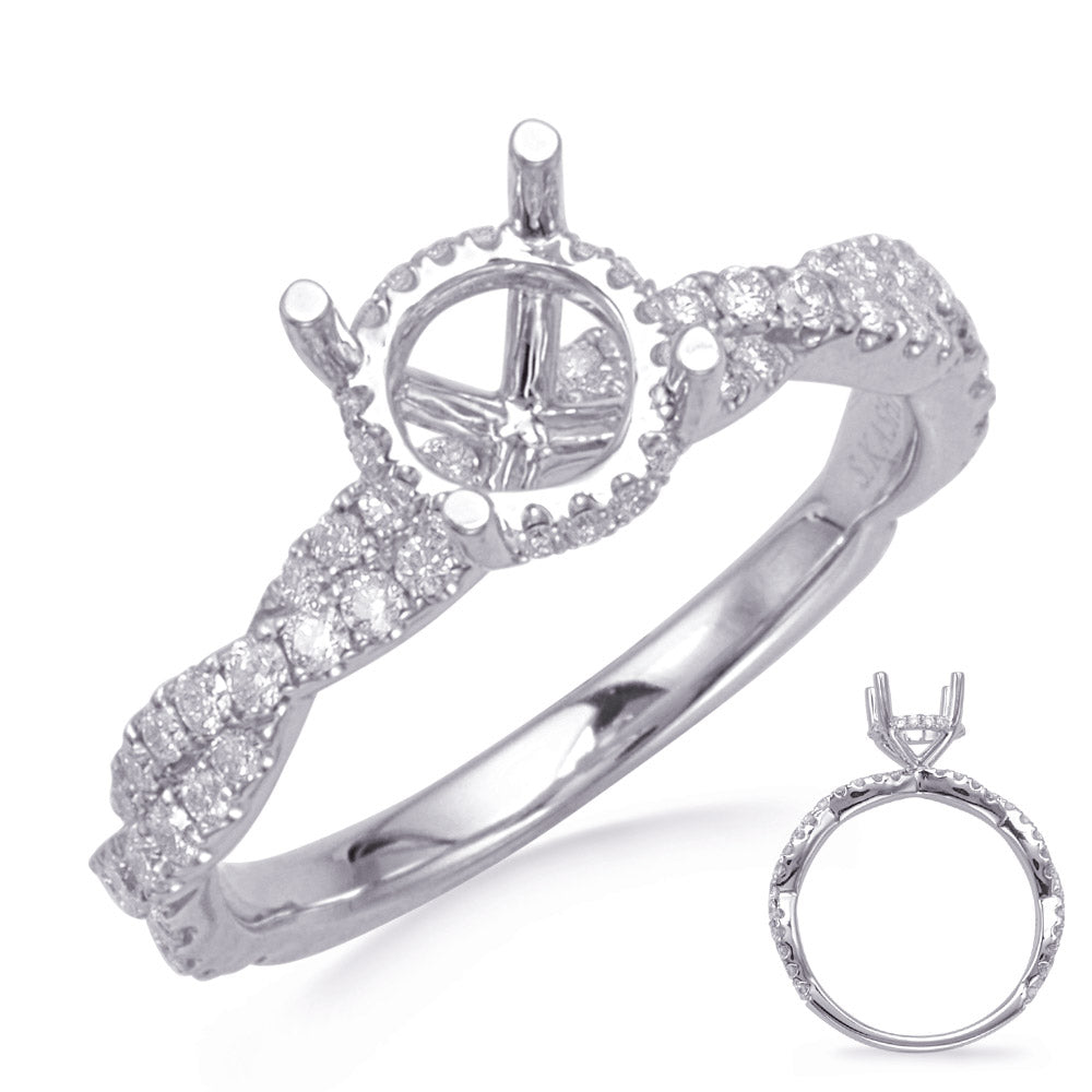 White Gold Engagement Ring