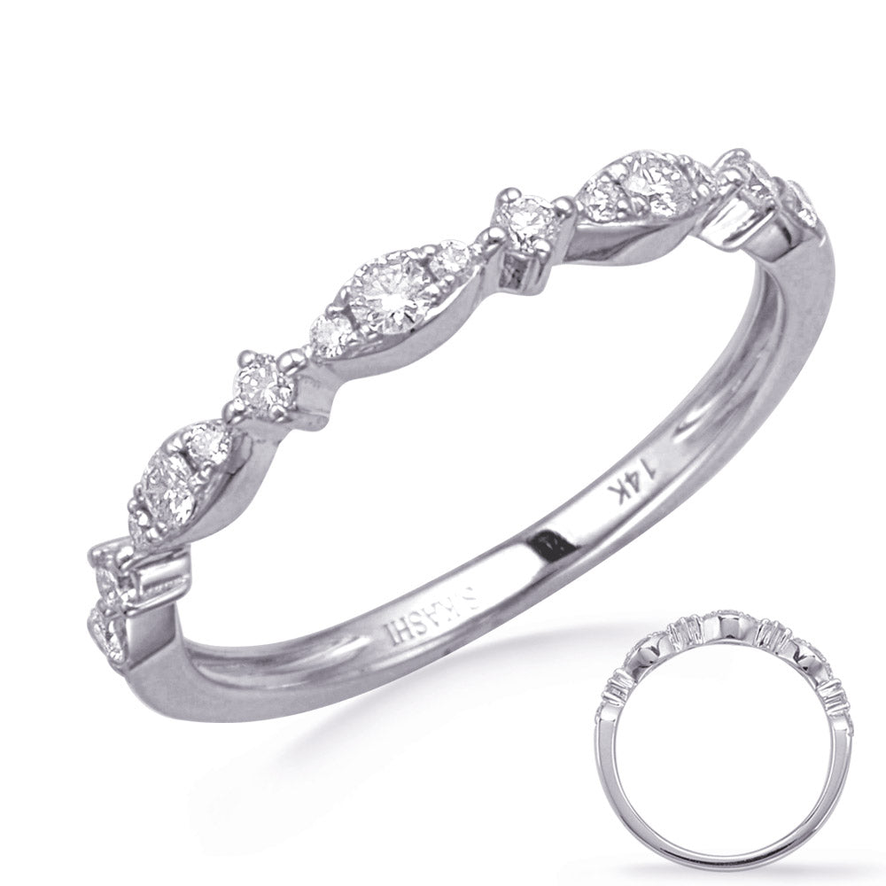 White Gold Diamond Wedding Band