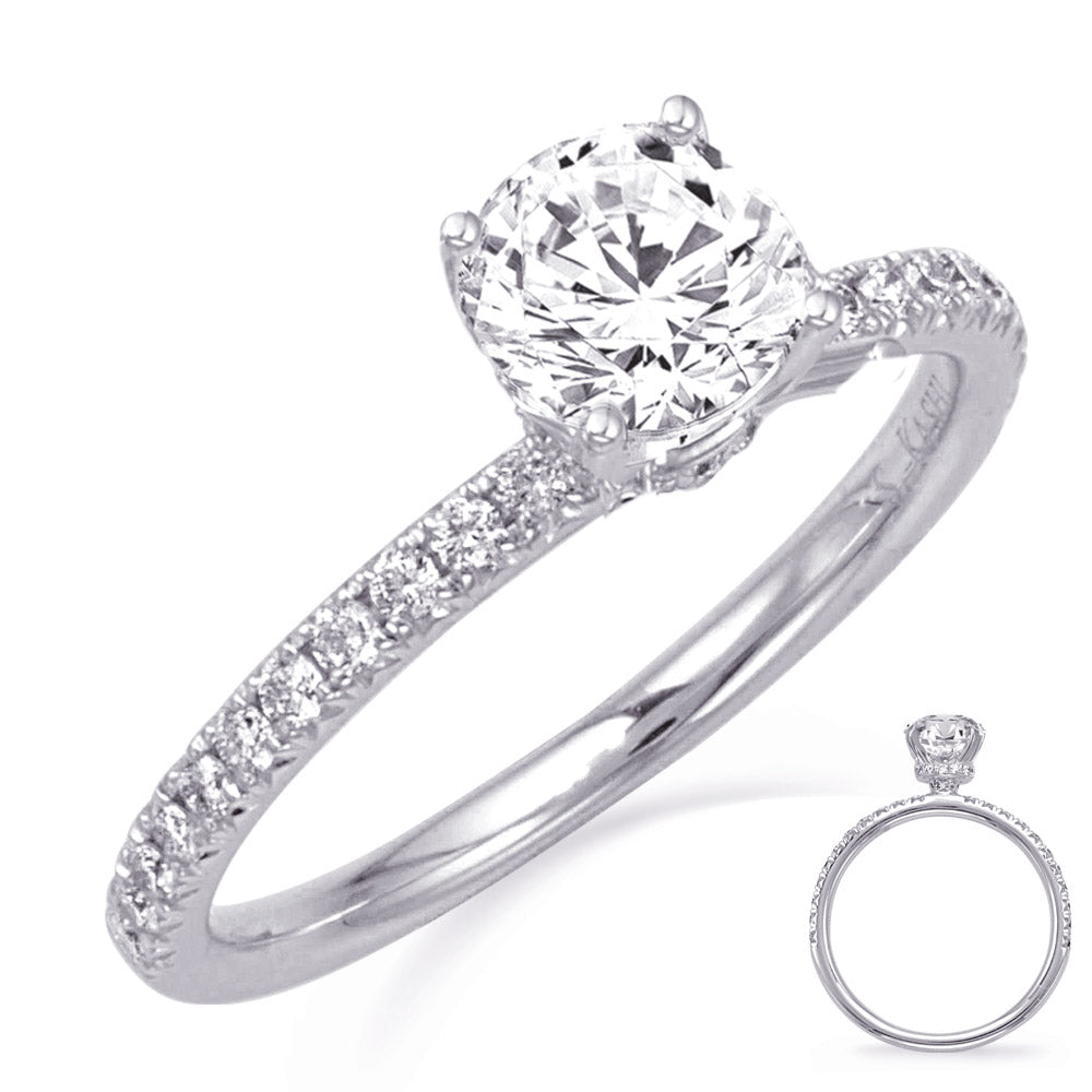 White Gold Engagement Ring