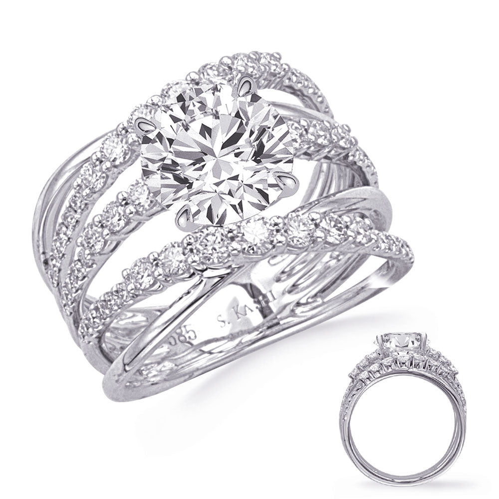 White Gold Engagement Ring