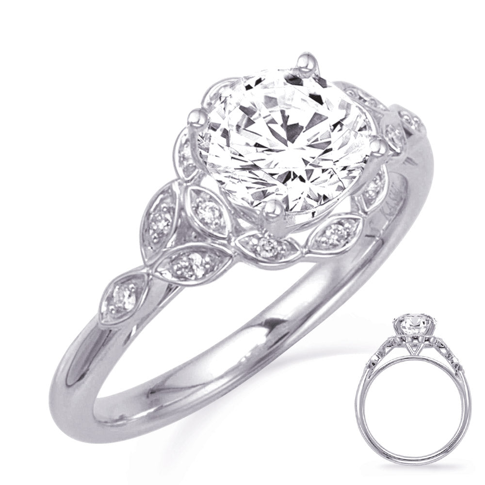 White Gold Engagement Ring