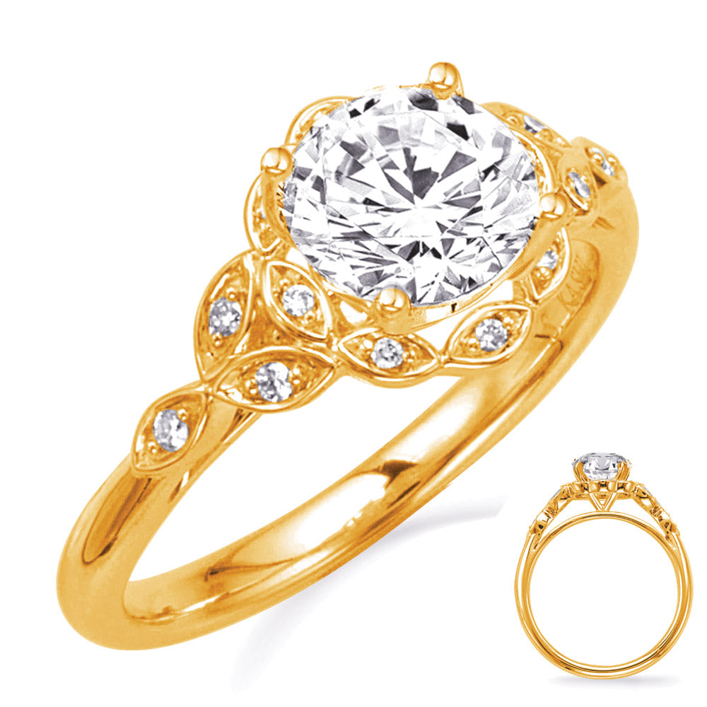 Yellow Gold Engagement Ring