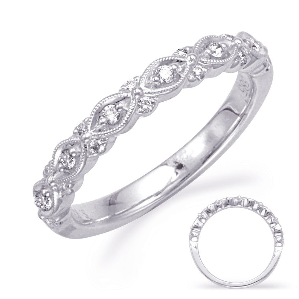White Gold Wedding Band
