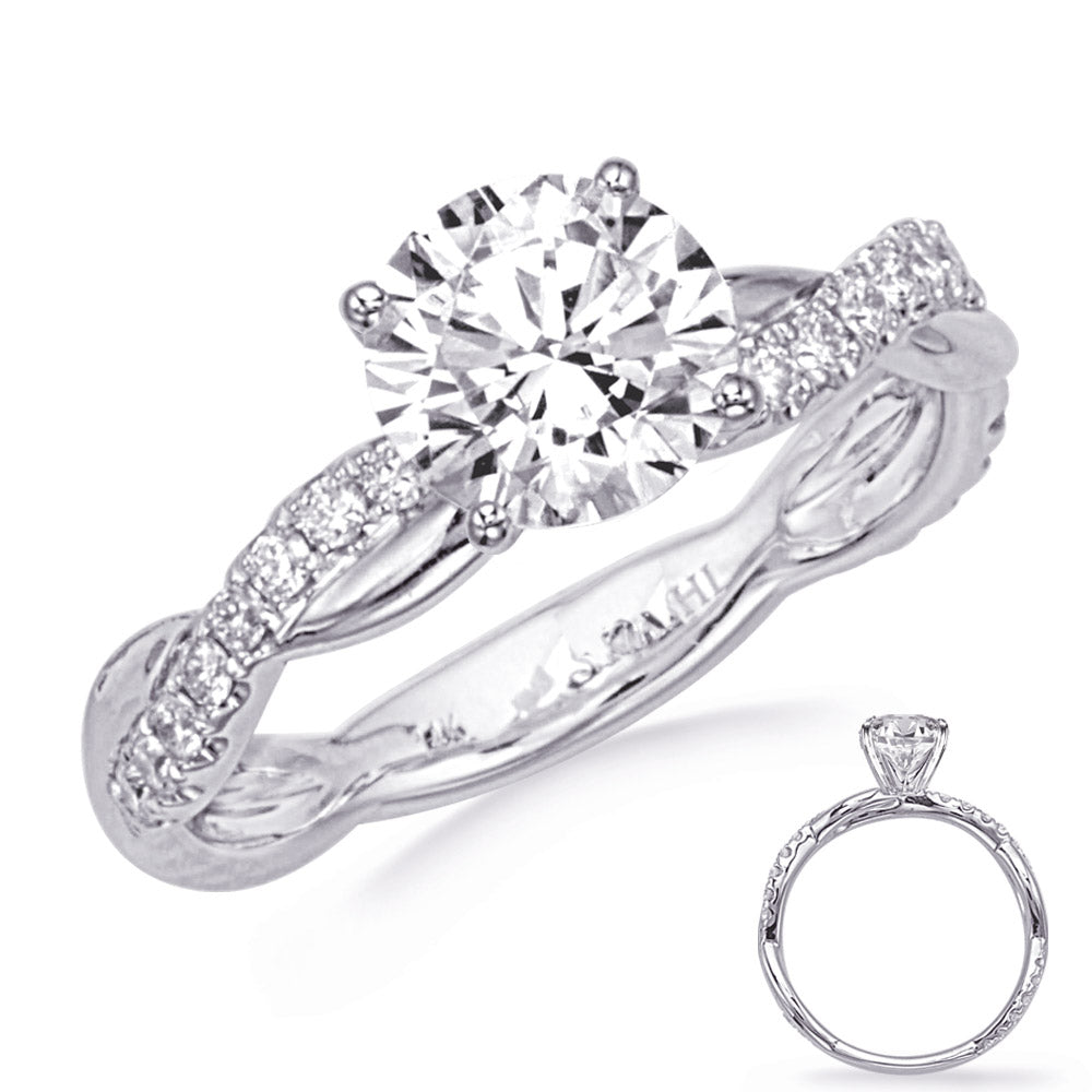 White Gold Engagement Ring