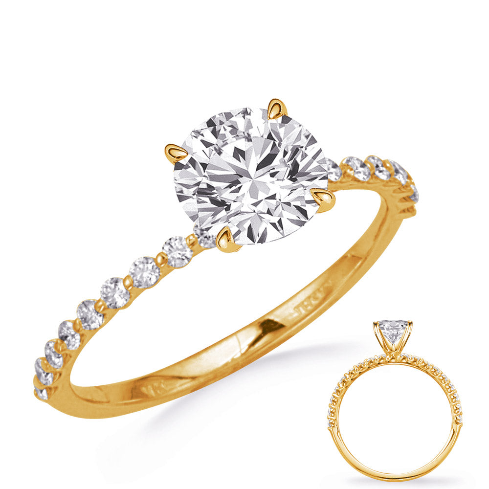 Yellow Gold Engagement Ring