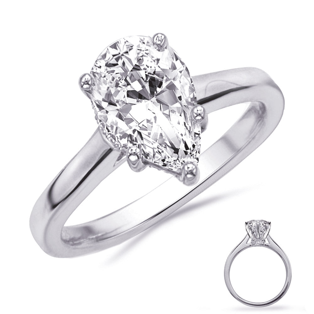 White Gold Engagement Ring