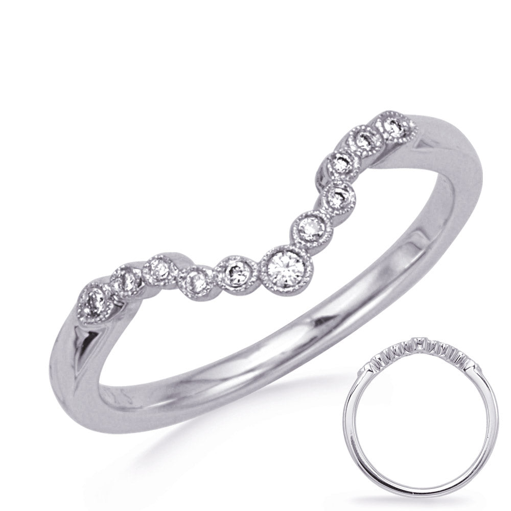 White Gold Wedding Band