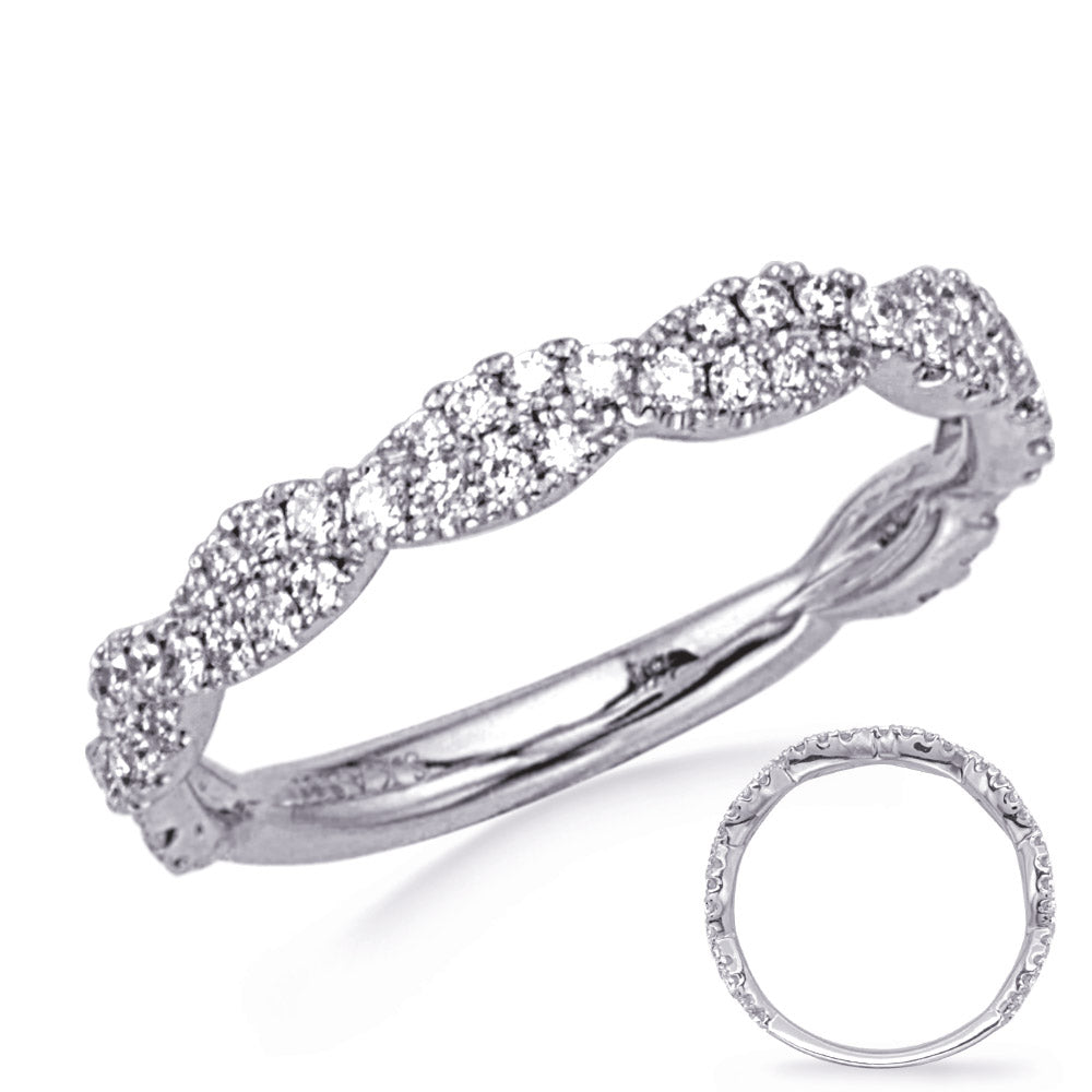 White Gold Matching Diamond Band