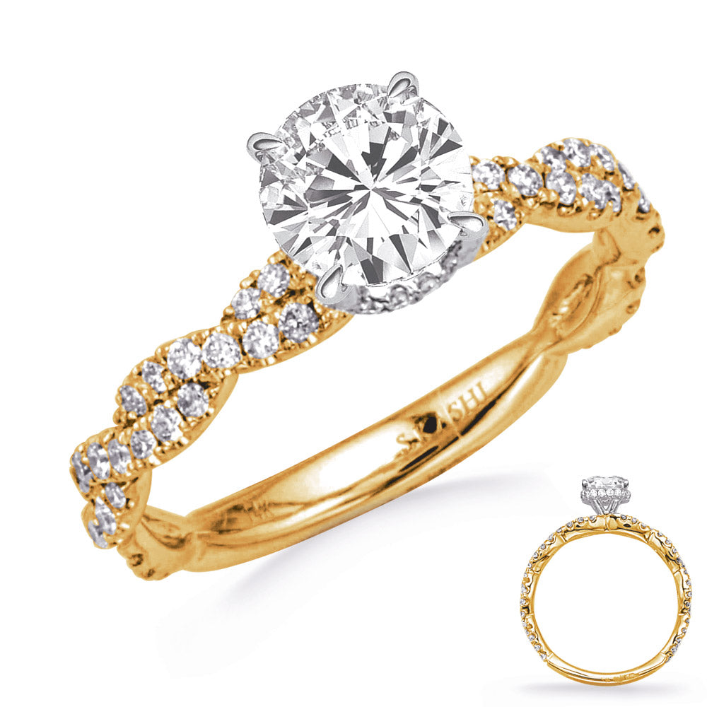 Yellow Gold Engagement Ring