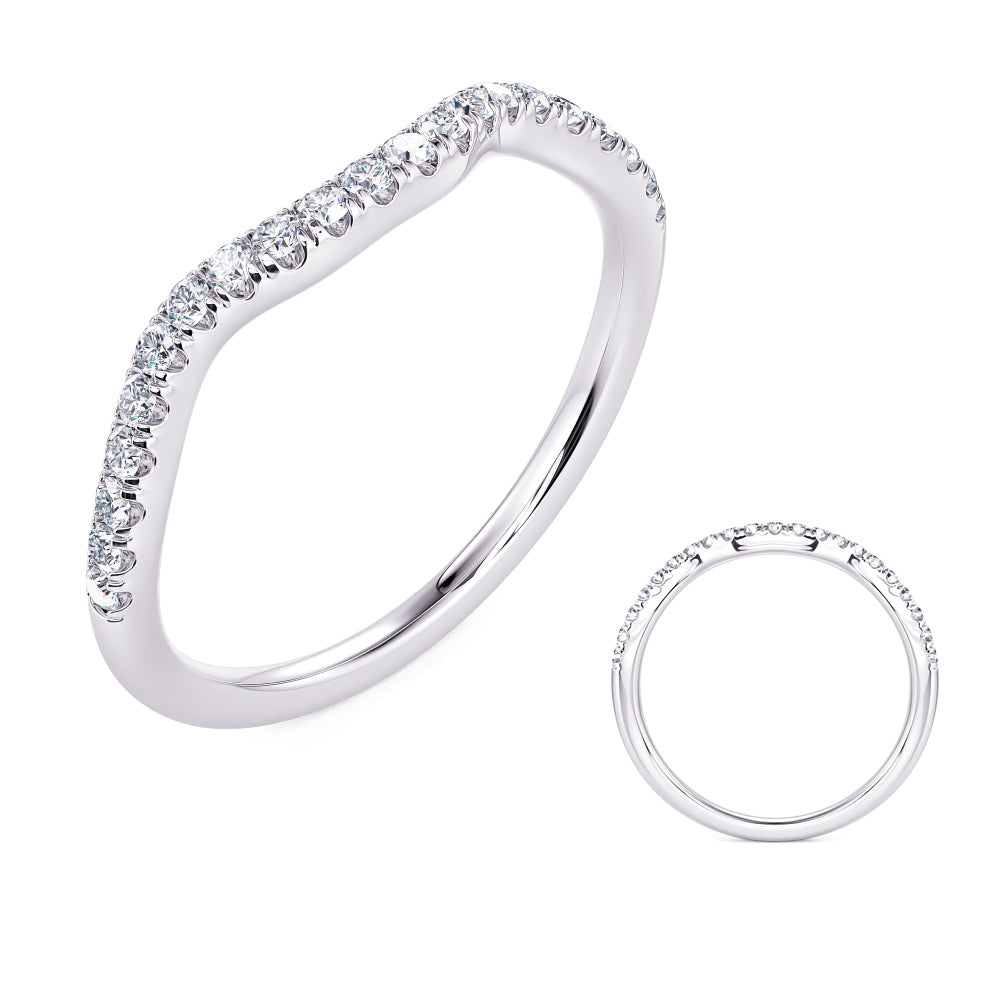 White Gold Diamond Band