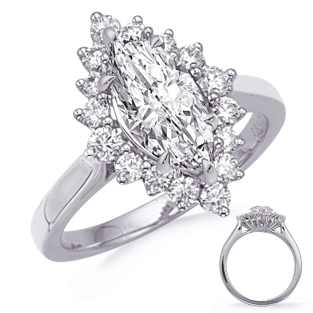 White Gold Engagement Ring