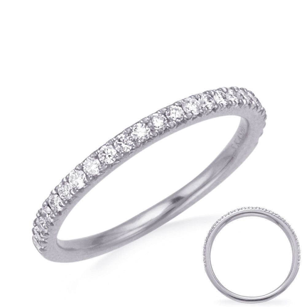 White Gold Wedding Band