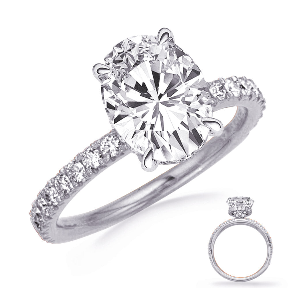 White Gold Engagement Ring