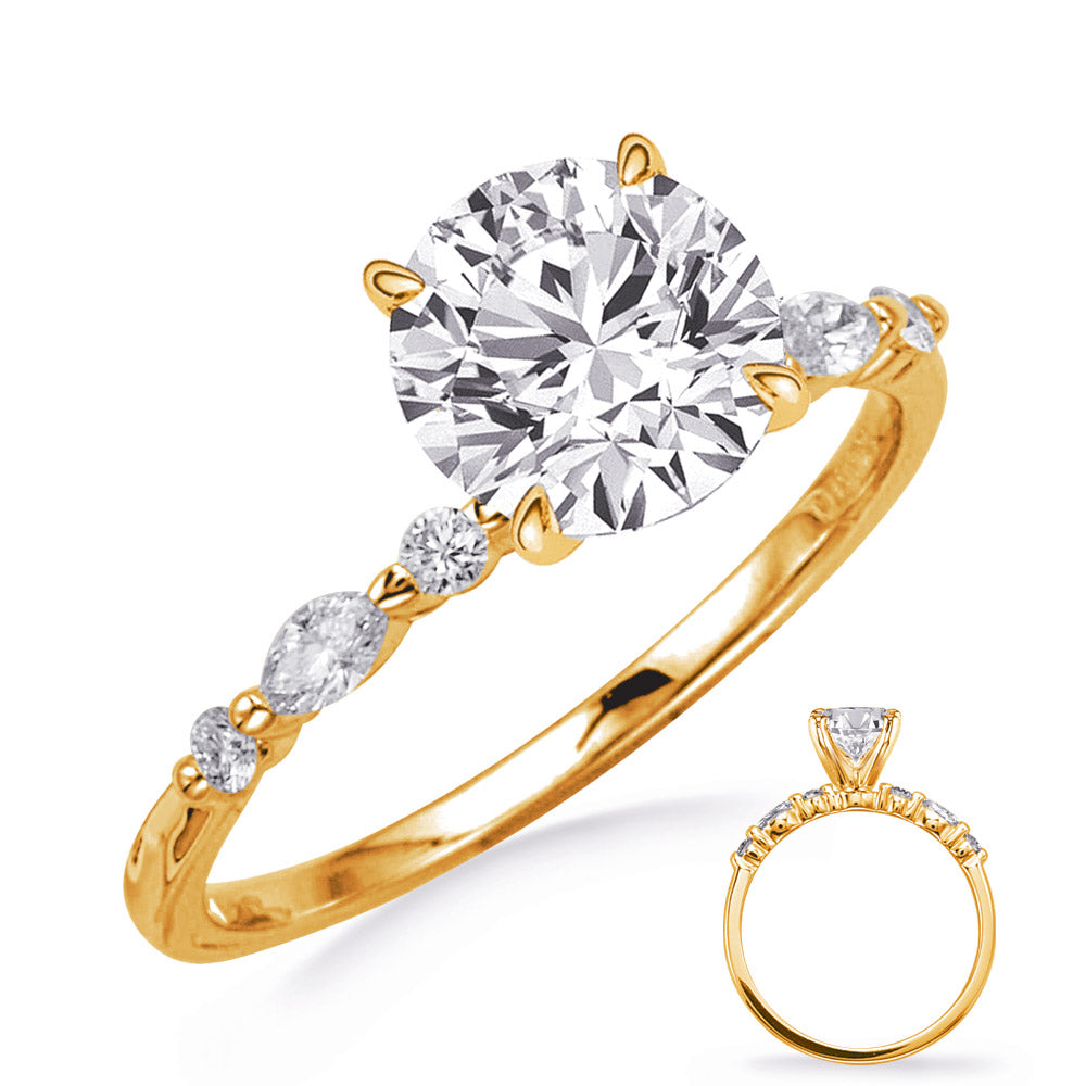 Yellow Gold Engagement Ring