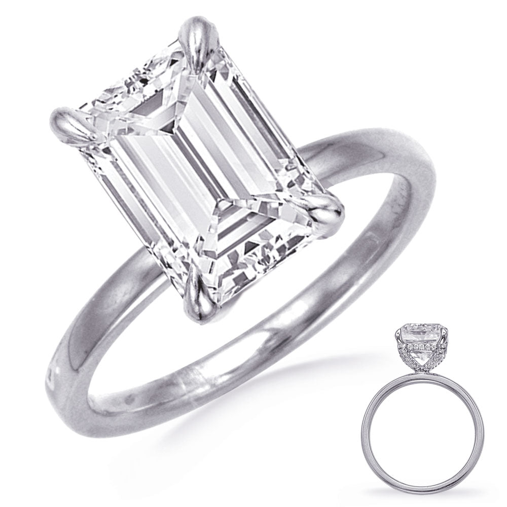 White Gold Engagement Ring
