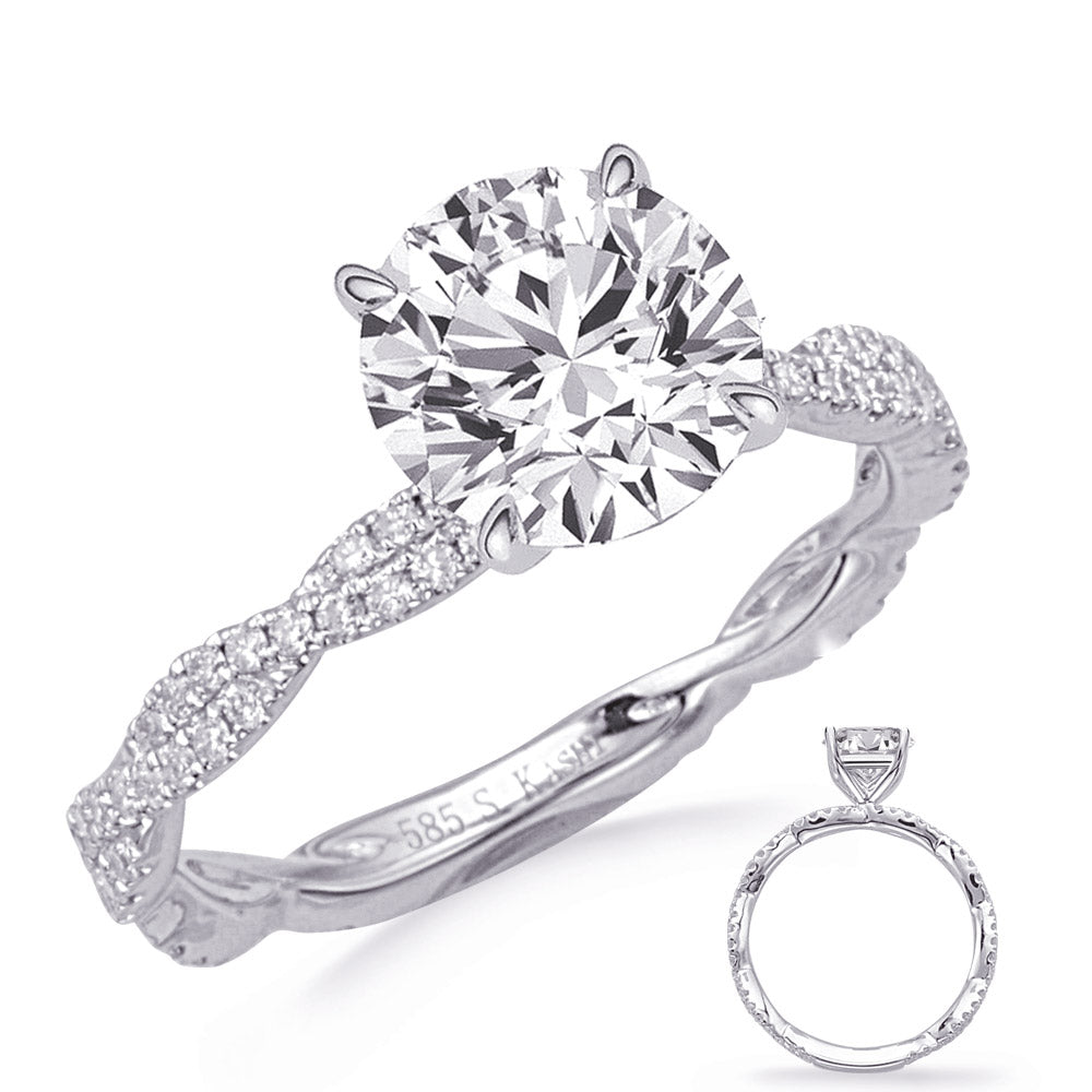 White Gold Engagement Ring