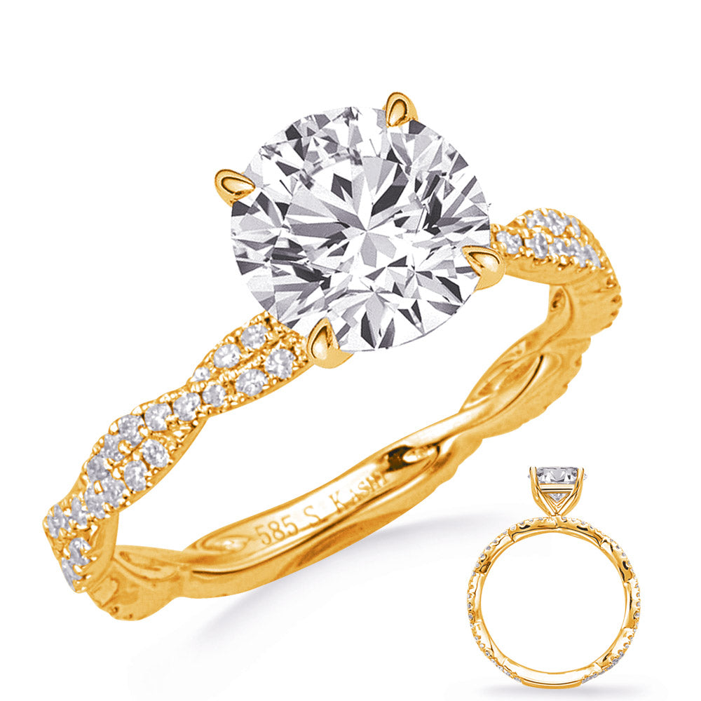 Yellow Gold Engagement Ring