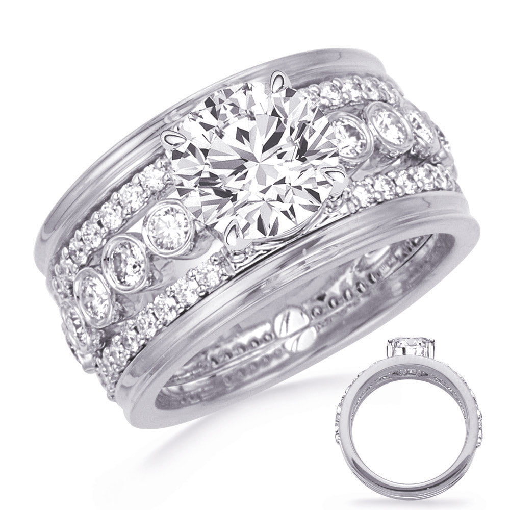White Gold Engagement Ring