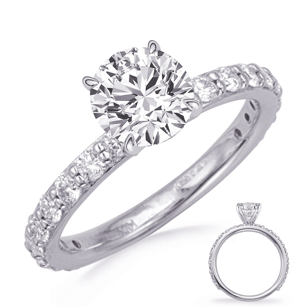 White Gold Engagement Ring