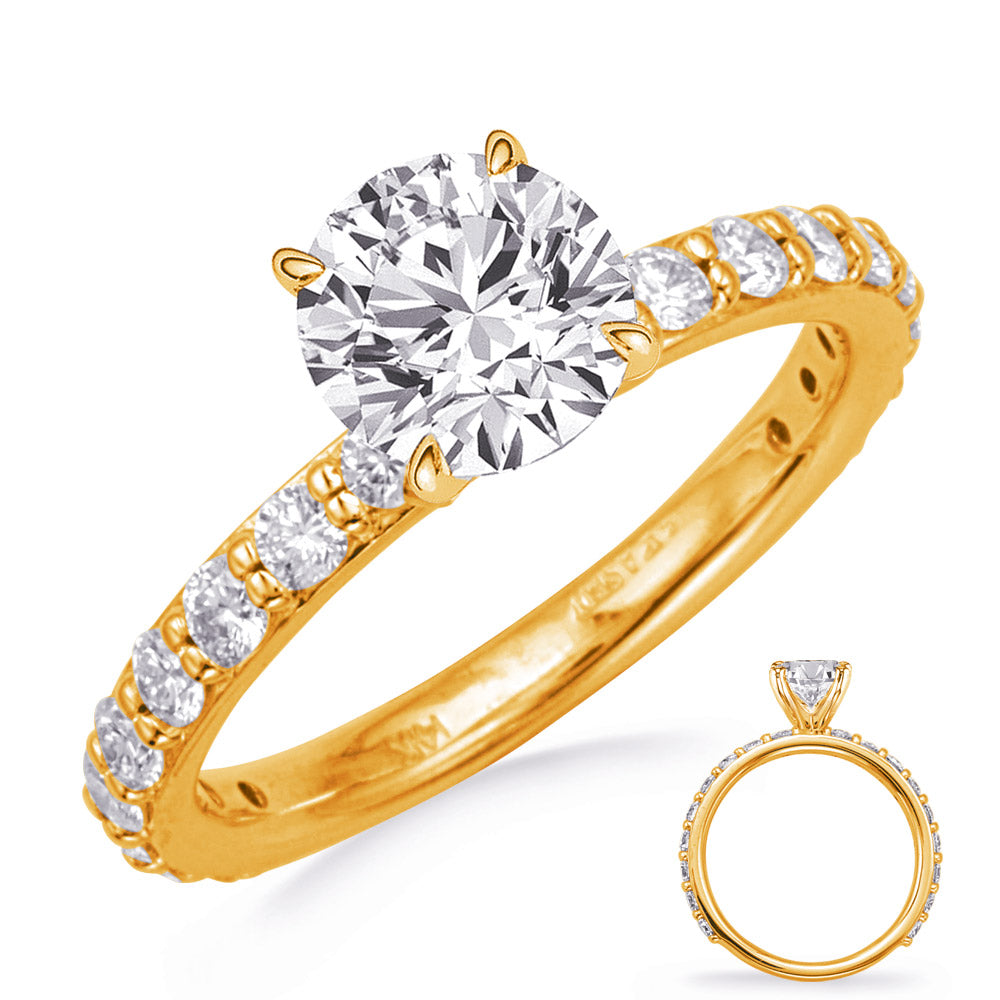 Yellow Gold Engagement Ring