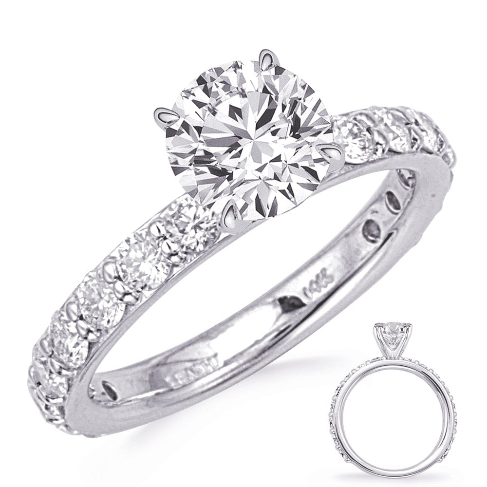 White Gold Engagement Ring