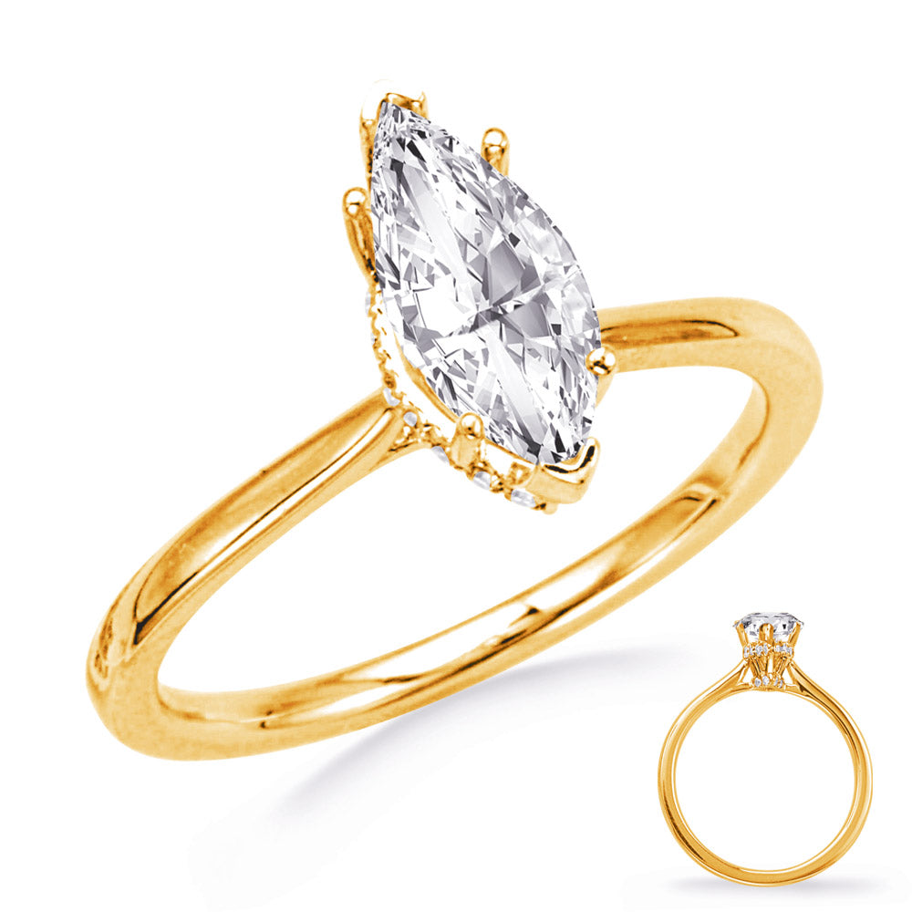 Yellow Gold Engagement Ring