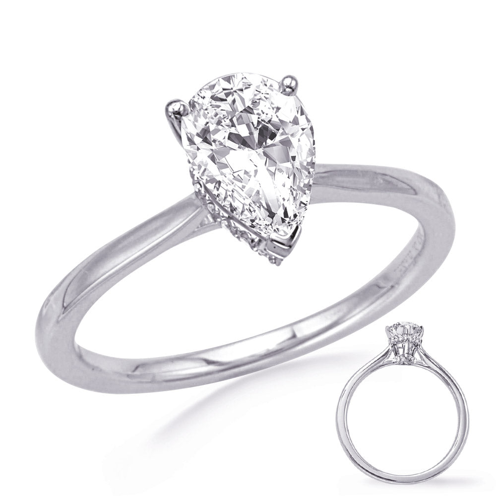 White Gold Engagement Ring