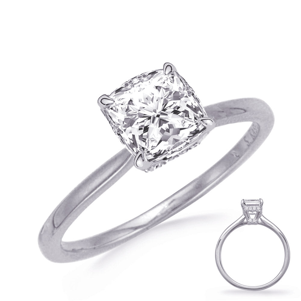 White Gold Engagement Ring
