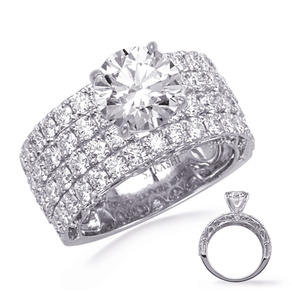 White Gold Engagement Ring