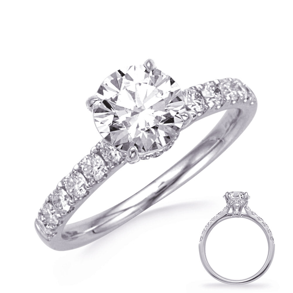 White Gold Engagement Ring