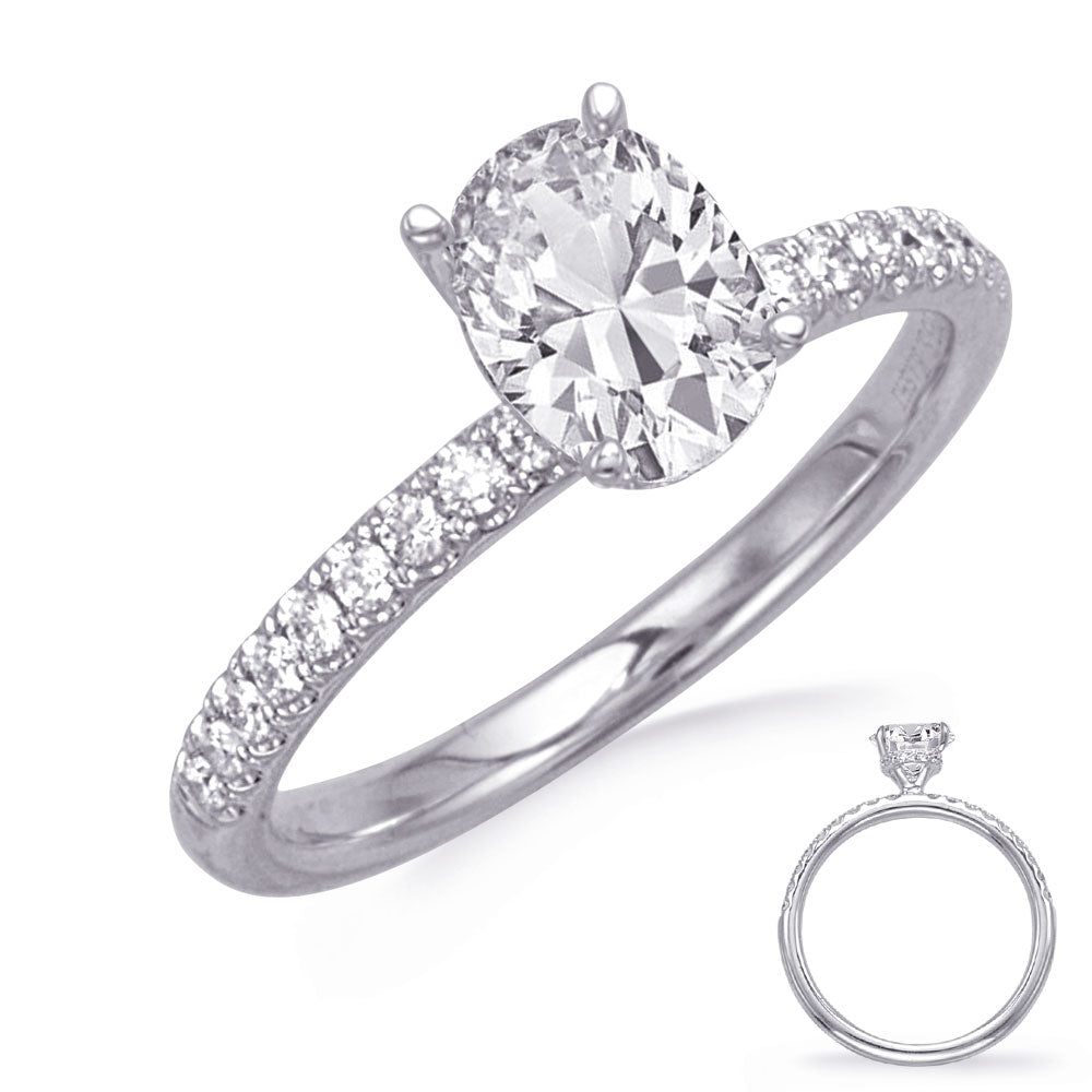 White Gold Engagement Ring