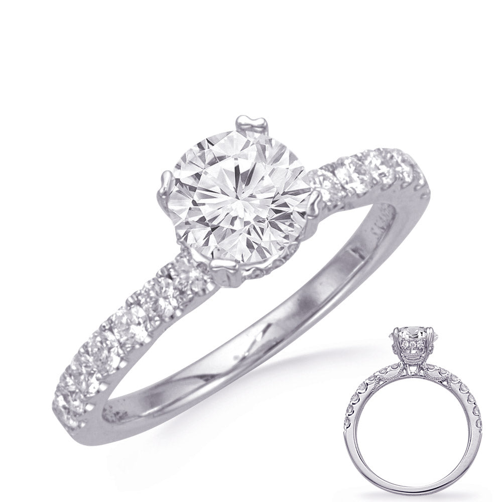 White Gold Engagement Ring