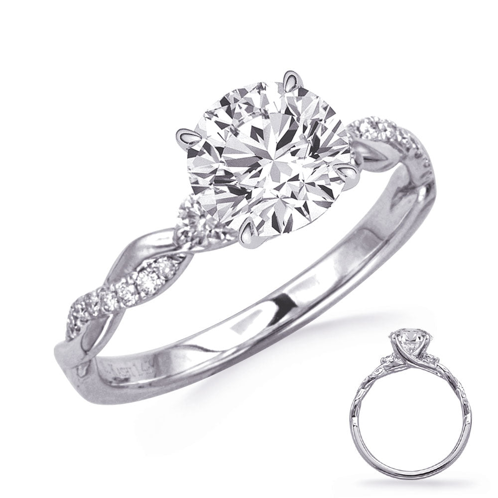 White Gold Engagement Ring