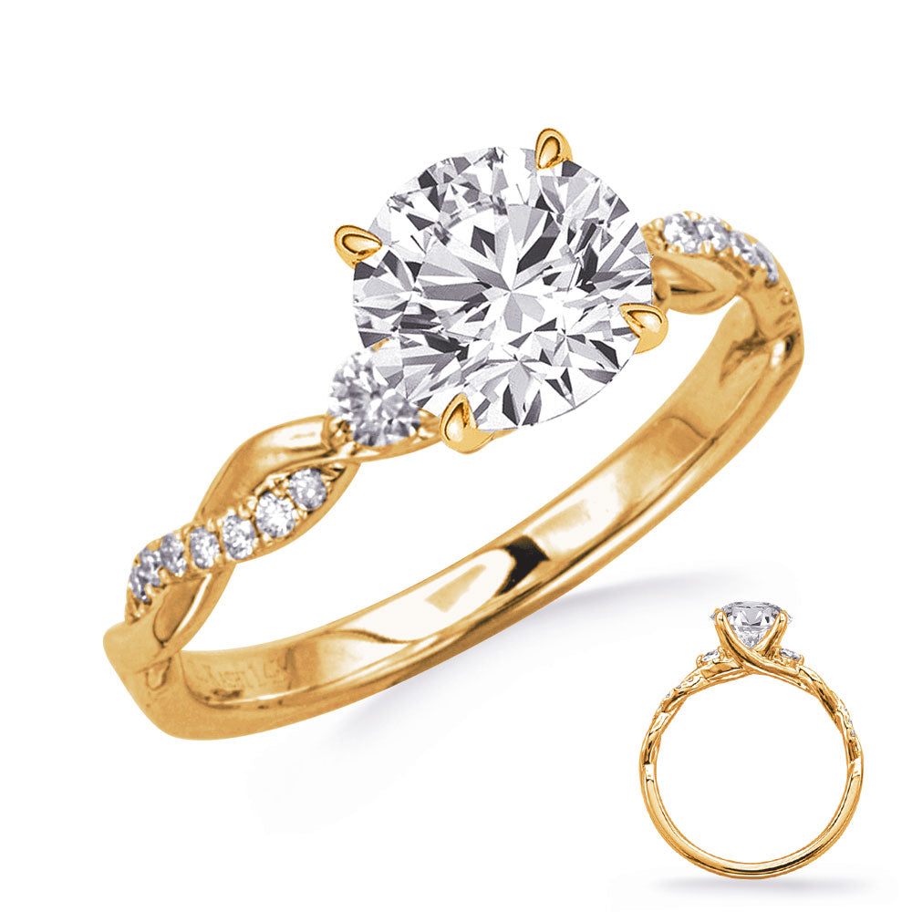 Yellow Gold Engagement Ring