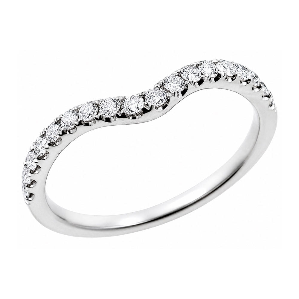 White Gold  Matching Band