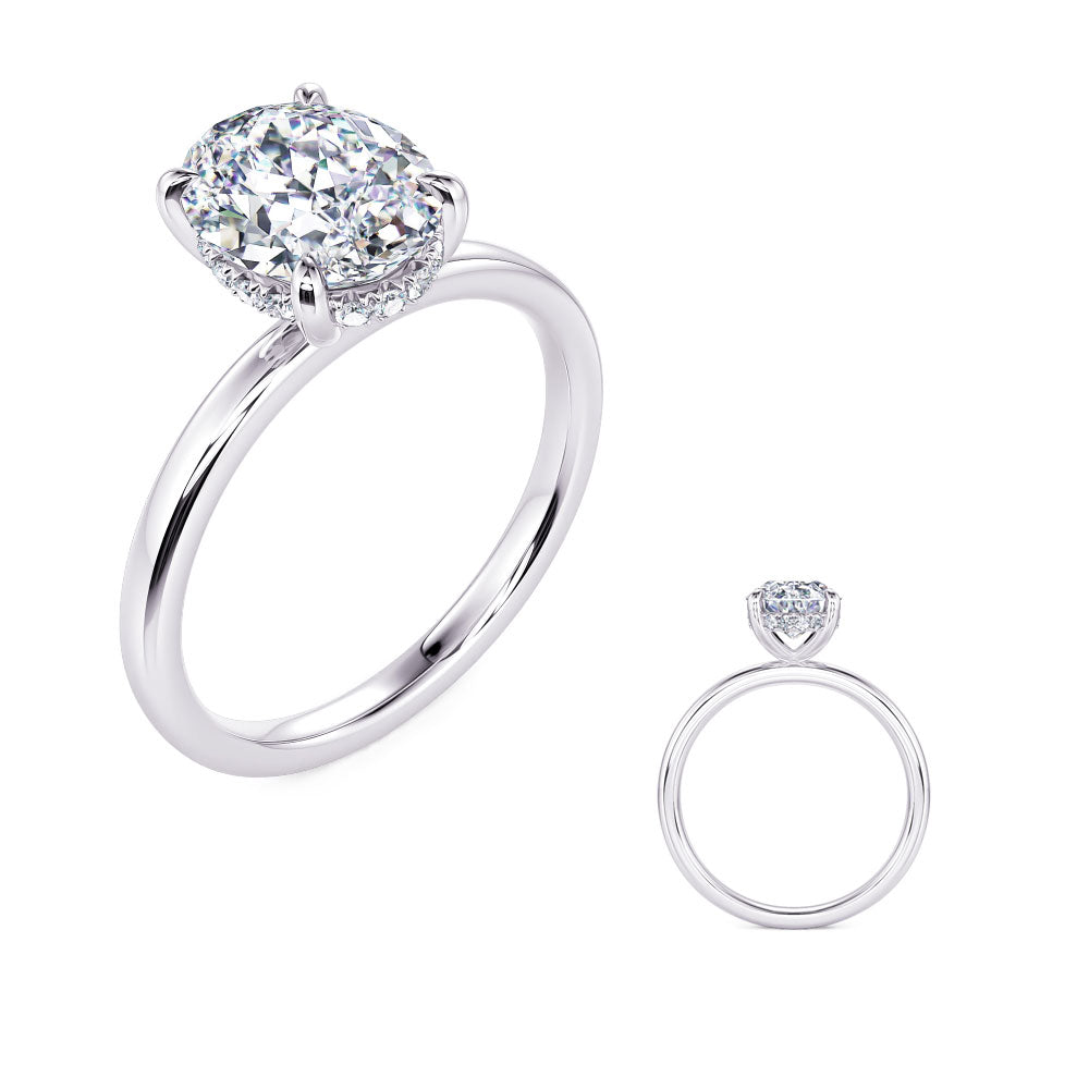 White Gold Engagement Ring