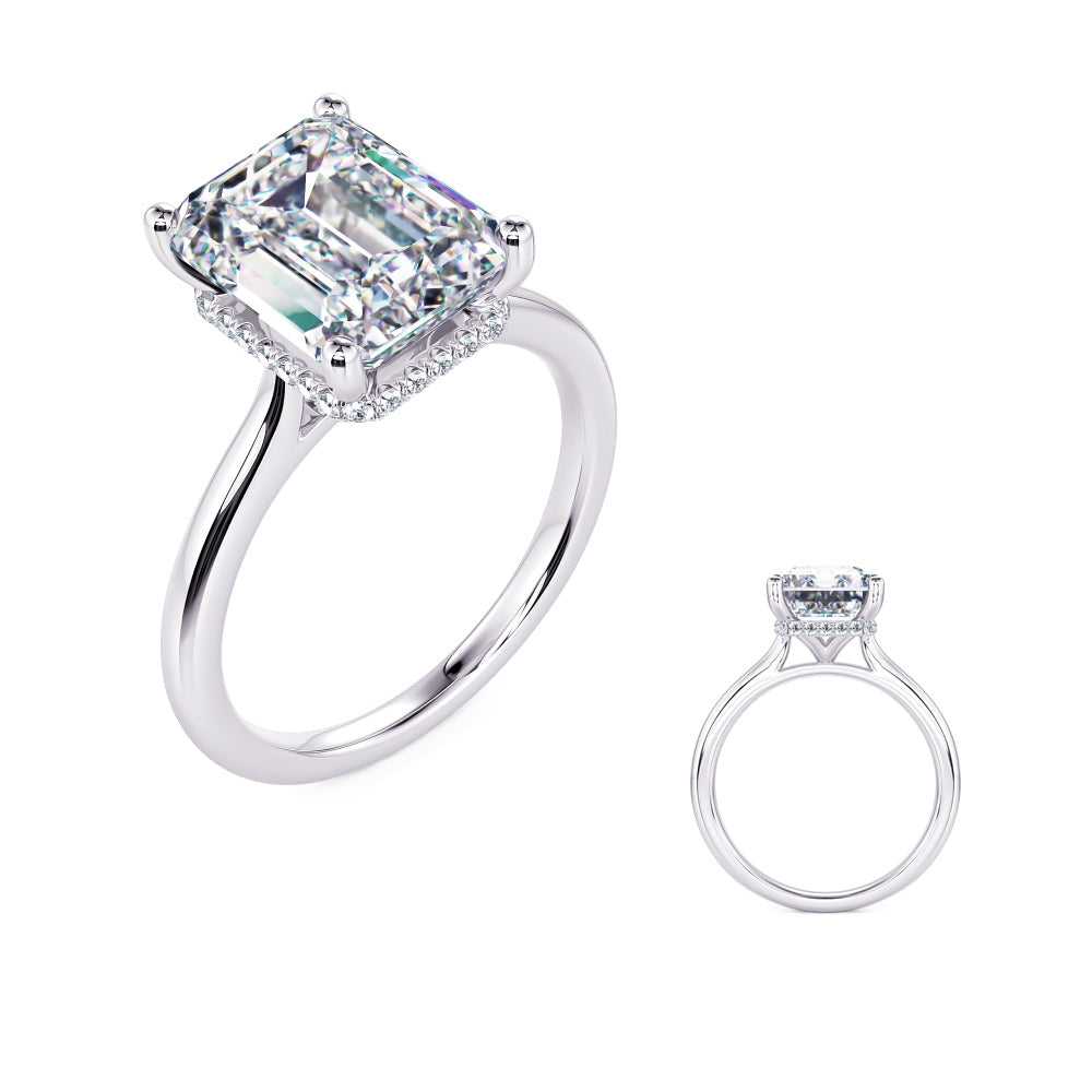 White Gold Engagement Ring