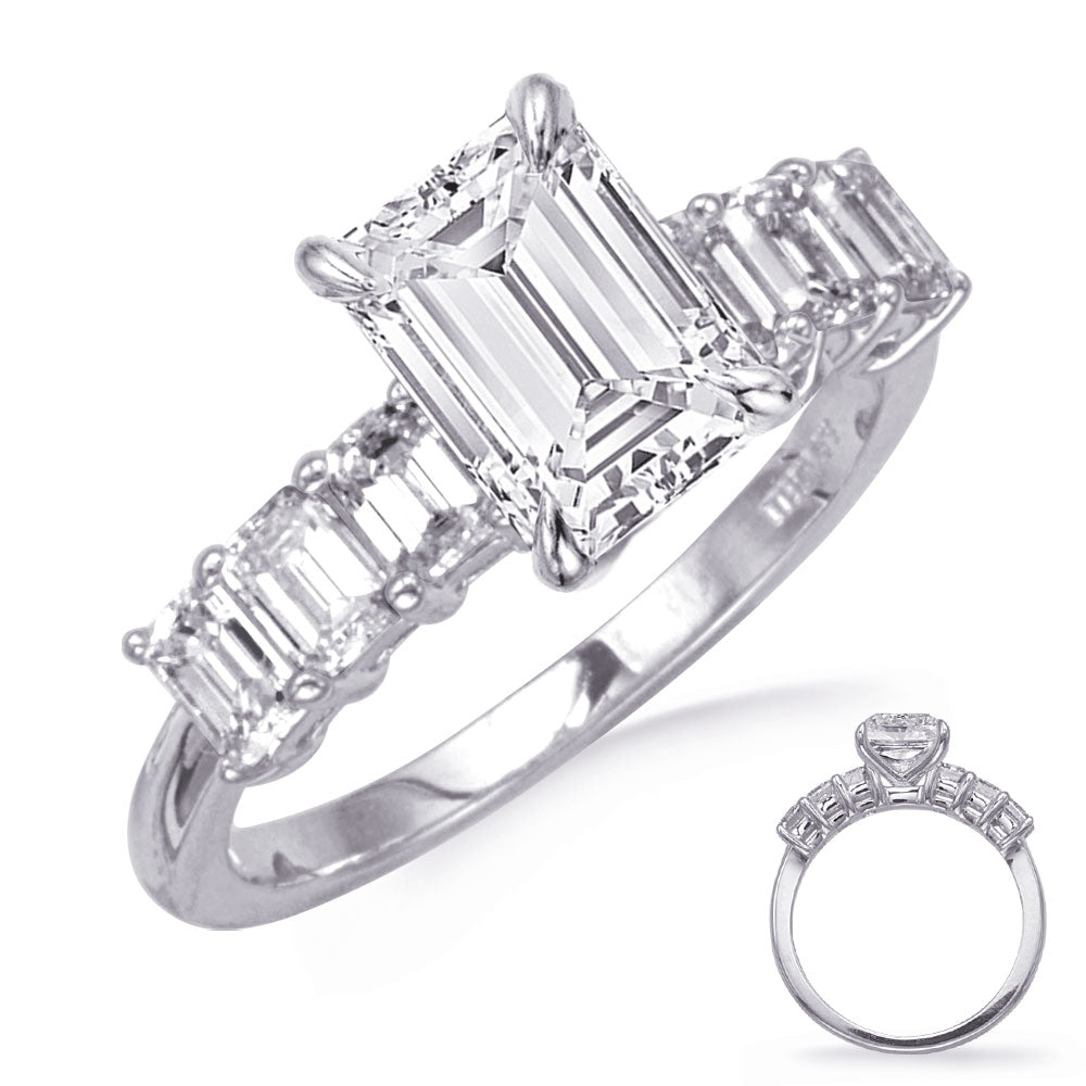 White Gold Engagement Ring
