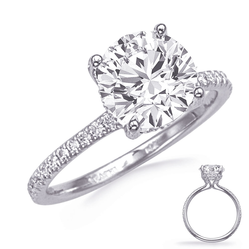 White Gold Engagement Ring