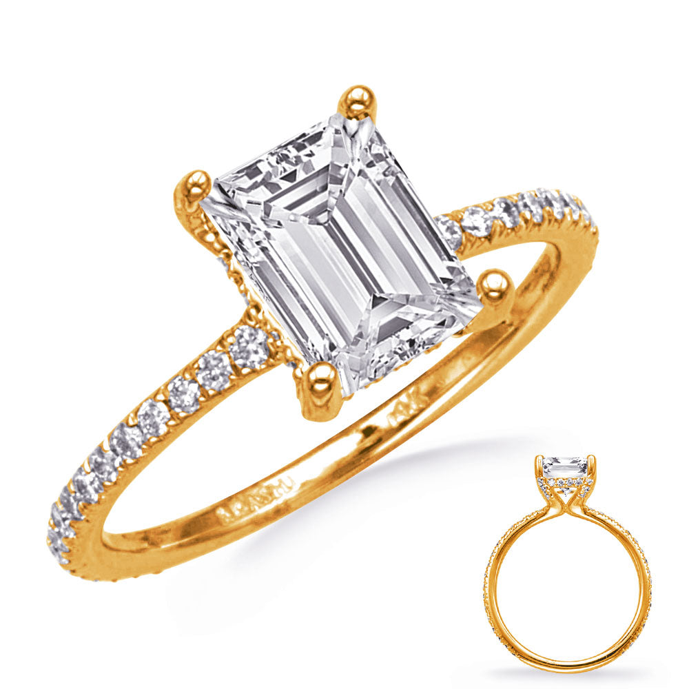 Yellow Gold Engagement Ring