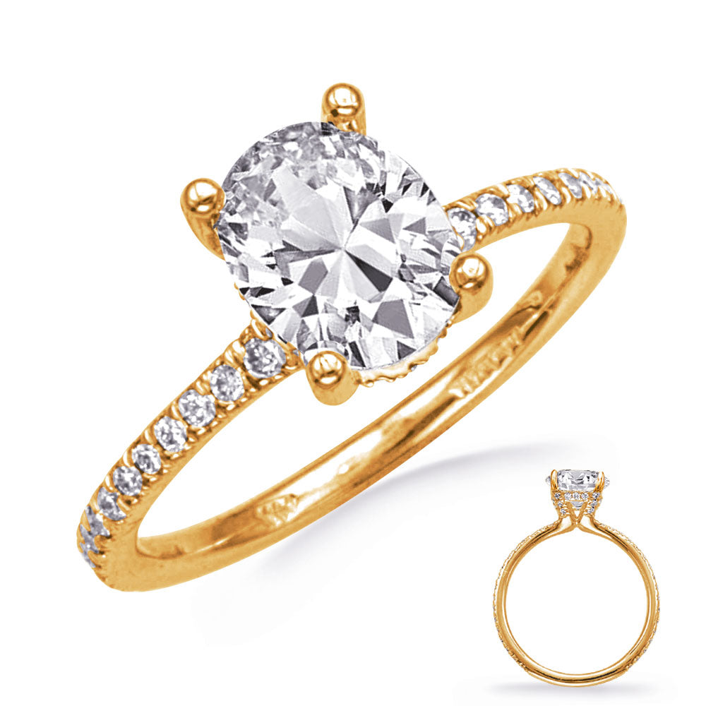 Yellow Gold Engagement Ring