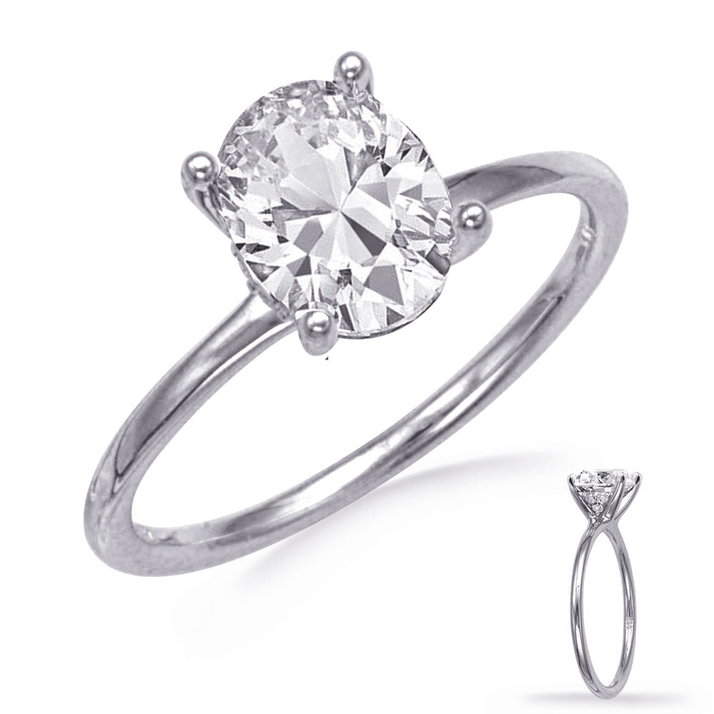 White Gold Engagement Ring
