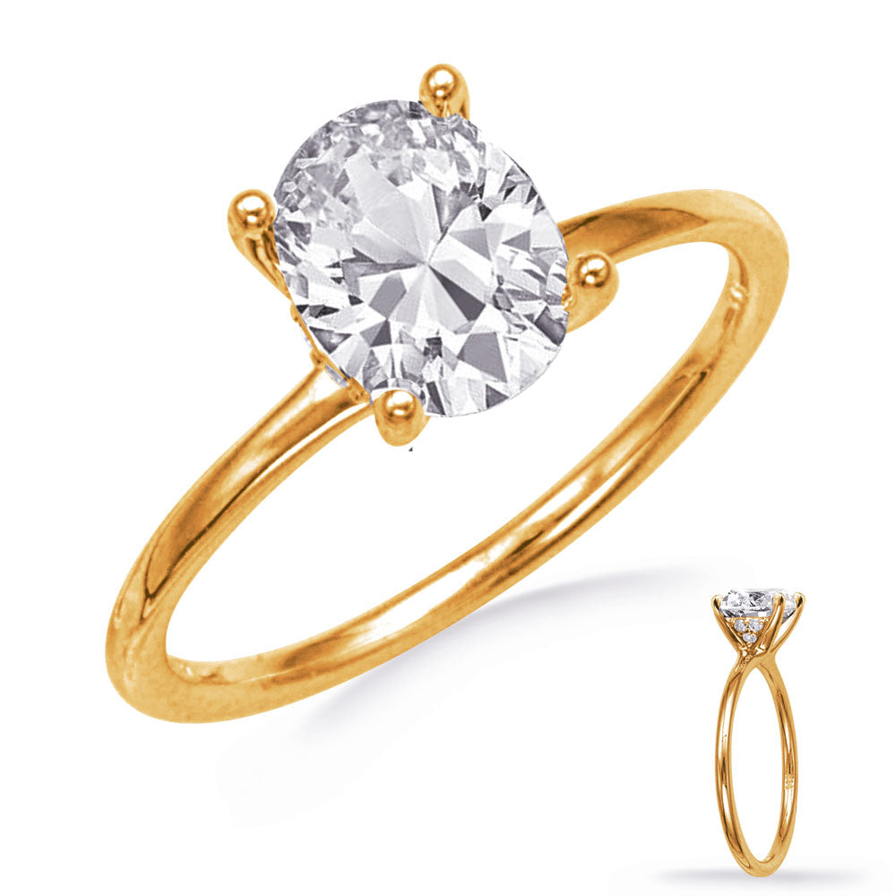 Yellow Gold Engagement Ring
